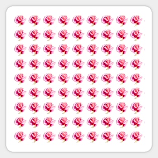 Rose Pattern Sticker
